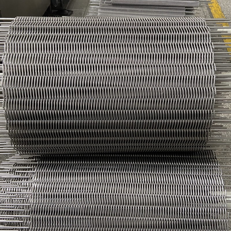 高溫環境下工作的熱處理網帶