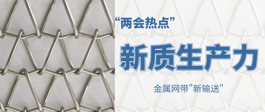 【兩會熱點(diǎn)】新質(zhì)生產(chǎn)力--金屬網(wǎng)帶廠家這么做