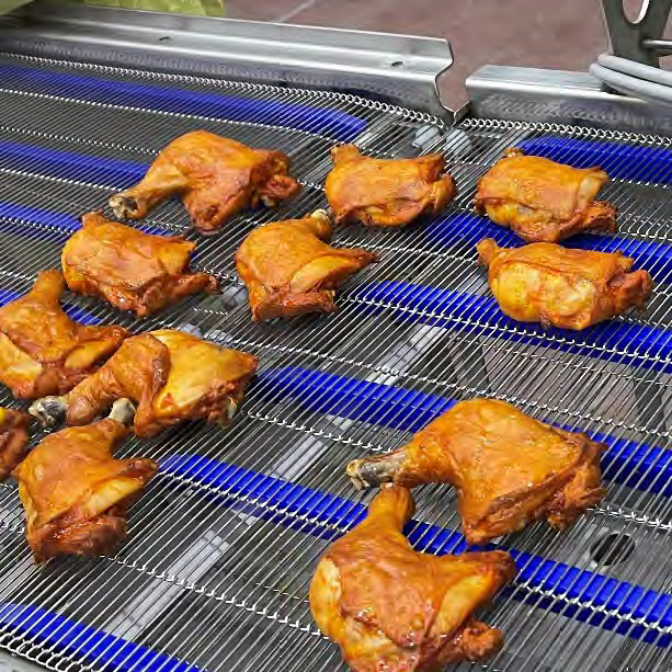 食品行業中，選擇金屬網帶需要注意什么？材質、規格、表面處理......